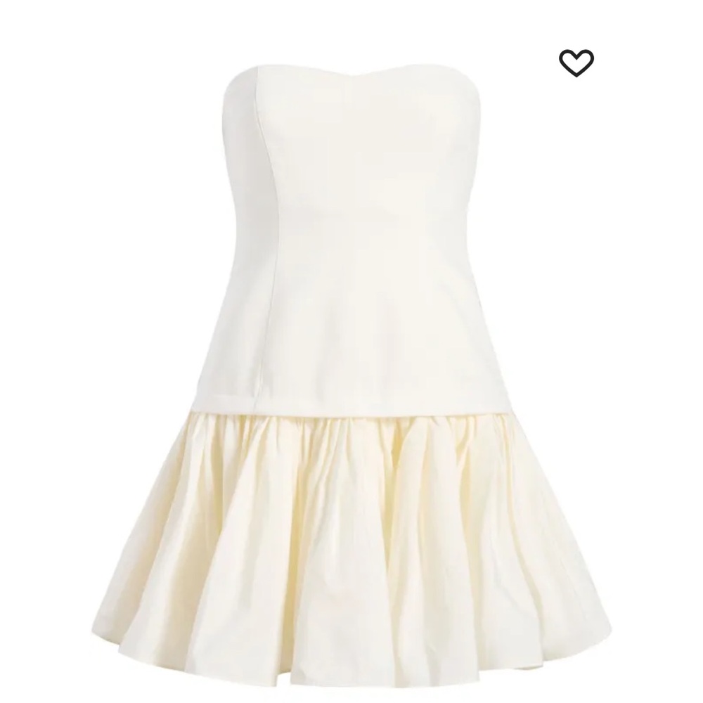 Cinq a Cept White and Cream Dress - great for Bridal events!!!